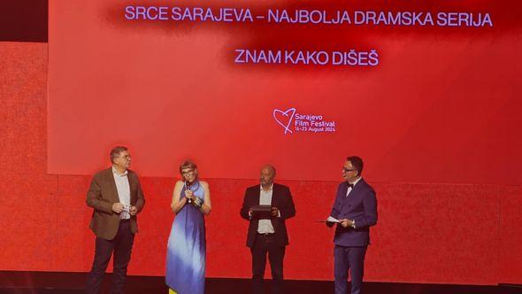 "Znam kako dišeš" - najbolja dramska serija - Avaz