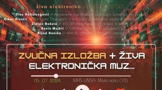 Peta zvučna izložba i koncert žive elektroničke muzike danas na Muzičkoj akademiji UNSA