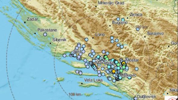 Zemljotres u Hercegovini - Avaz