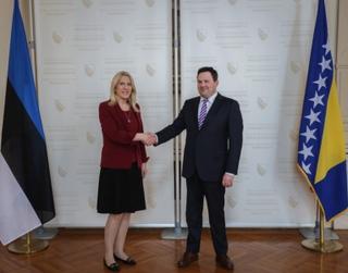 Cvijanović se sastala s novim ambasadorom Estonije u BiH