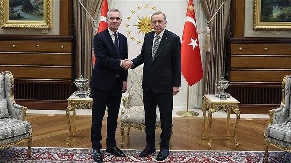 Jens Stoltenberg i Redžep Tajip Erdoan - Avaz