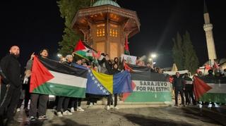 U Sarajevu protest zbog napada na bolnicu u Gazi