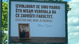 Majka uputila javno izvinjenje sinu nakon što je završio fakultet