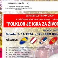 "Folklor je igra za život cijeli", međunarodna smotra veterana i rekreativaca