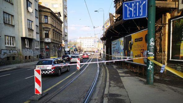 Policija u ulici Hiseta - Avaz