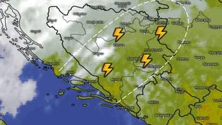 U dijelovima BiH na snazi žuti meteoalarm: Očekuje se olujno nevrijeme