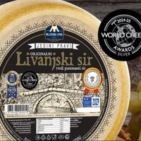 Veliki uspjeh Mljekare Livno na World Cheese Awardsu