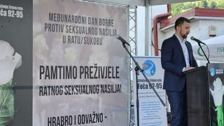 Delić u Foči: Tišina ne smije biti odgovor institucija na zločine