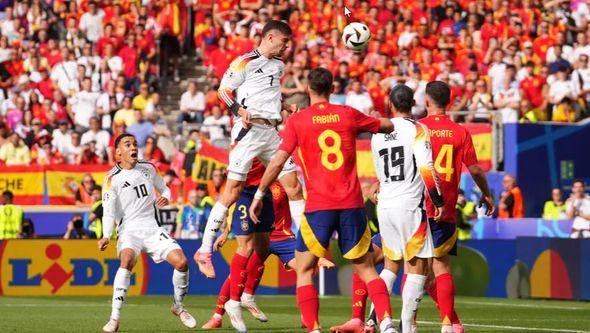 Detalj s utakmice Španija - Njemačka - Avaz