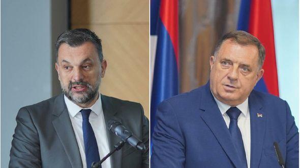 Elmedin Konaković i Milorad Dodik - Avaz