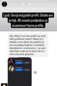 Objava Dine Jelušića - Avaz