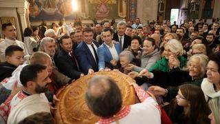 Održana božićna liturgija u Sabornom hramu Svetog Preobraženja Gospodnjeg