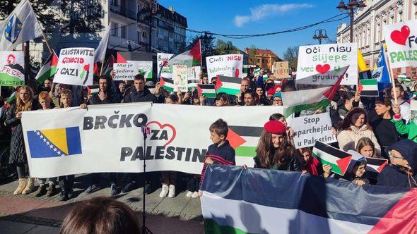 Protest Brčko - Avaz