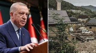 Erdoan o strašnim poplavama u BiH: Suosjećamo s našom braćom iz Bosne i Hercegovine