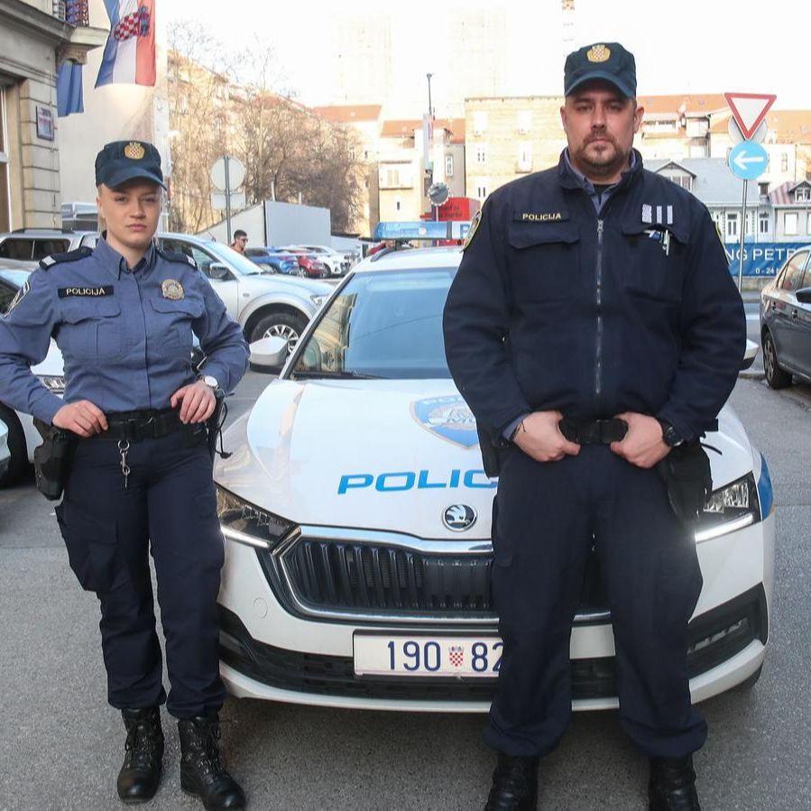 Ovo su policajci koji su pomogli ženi pri porođaju