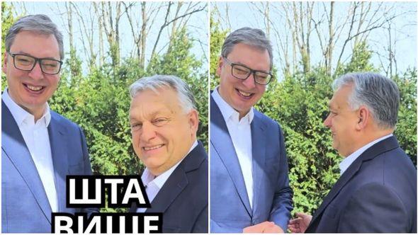 Vučić i Orban: Okušali se u viralnom trendu - Avaz