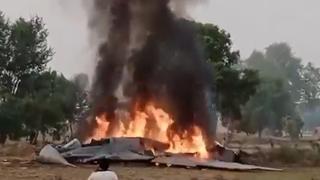 Video / Tokom rutinskog leta srušio se borbeni avion indijskih zračnih snaga