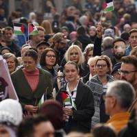 U toku protest podrške Palestini u Sarajevu