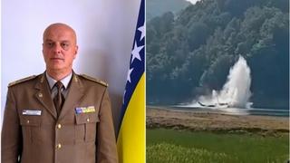 Mirsad Ahmić, brigadni general OSBiH, za "Avaz": Svi članovi posade su dobro, uspjeli su izaći, helikopter je potonuo