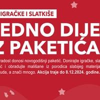 "Nijedno dijete bez paketića": poziv građanima da podrže akciju