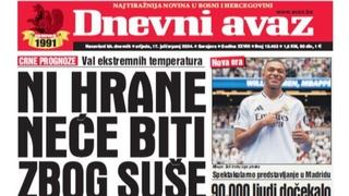 U današnjem "Dnevnom avazu" čitajte: Ni hrane neće biti zbog suše