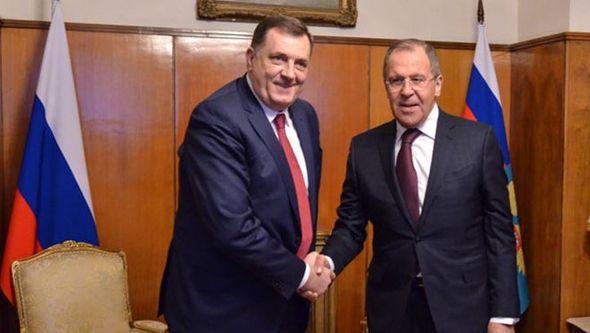 Milorad Dodik i Sergej Lavrov - Avaz