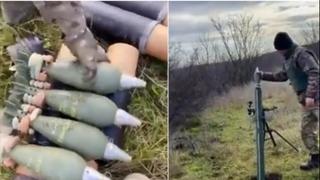 Ukrajinci objavili video u kojem koriste granate iz Srbije u borbi protiv Rusa