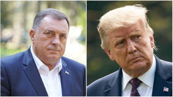 Milorad Dodik, Donald Trump - Avaz