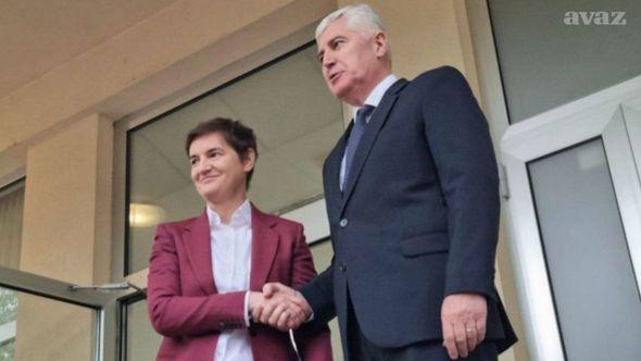 Brnabić došla u Mostar  - Avaz