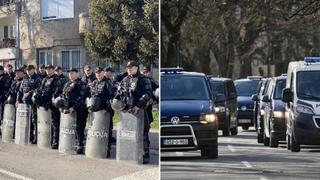 Foto + video / Opsadno stanje na Vilsonovom nakon današnjih navijačkih nereda