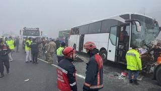 Lančani sudar na autoputu u Turskoj: Najmanje 11 osoba poginulo