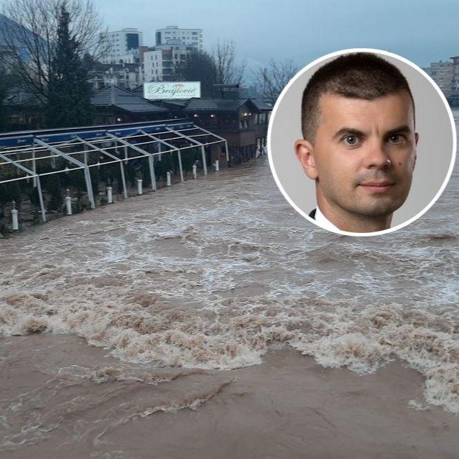 Bh. meteorolog Bakir Krajinović: Cijeli KS ugrožen od poplava, općina Ilidža najrizičnija