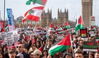 Masovni propalestinski protest u centru Londona