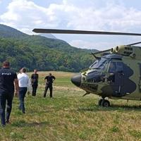 Direktor Helikopterskog servisa RS: U naredna dva sata ugasit ćemo požare na Tjentištu i Bileći