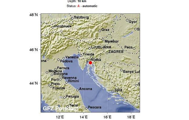 Novi zemljotres pogodio Rijeku: Građani u strahu 'grunulo je kao bomba'