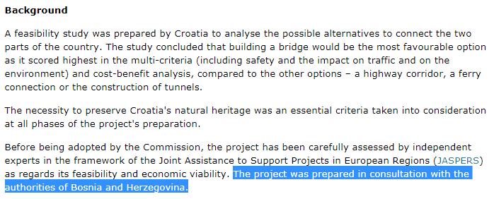 Faksimil odgovora iz Evropske komisije - Avaz