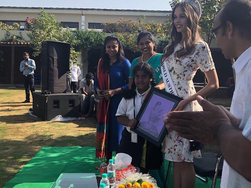 Bosanka Esma Voloder posjetila školu u Indiji