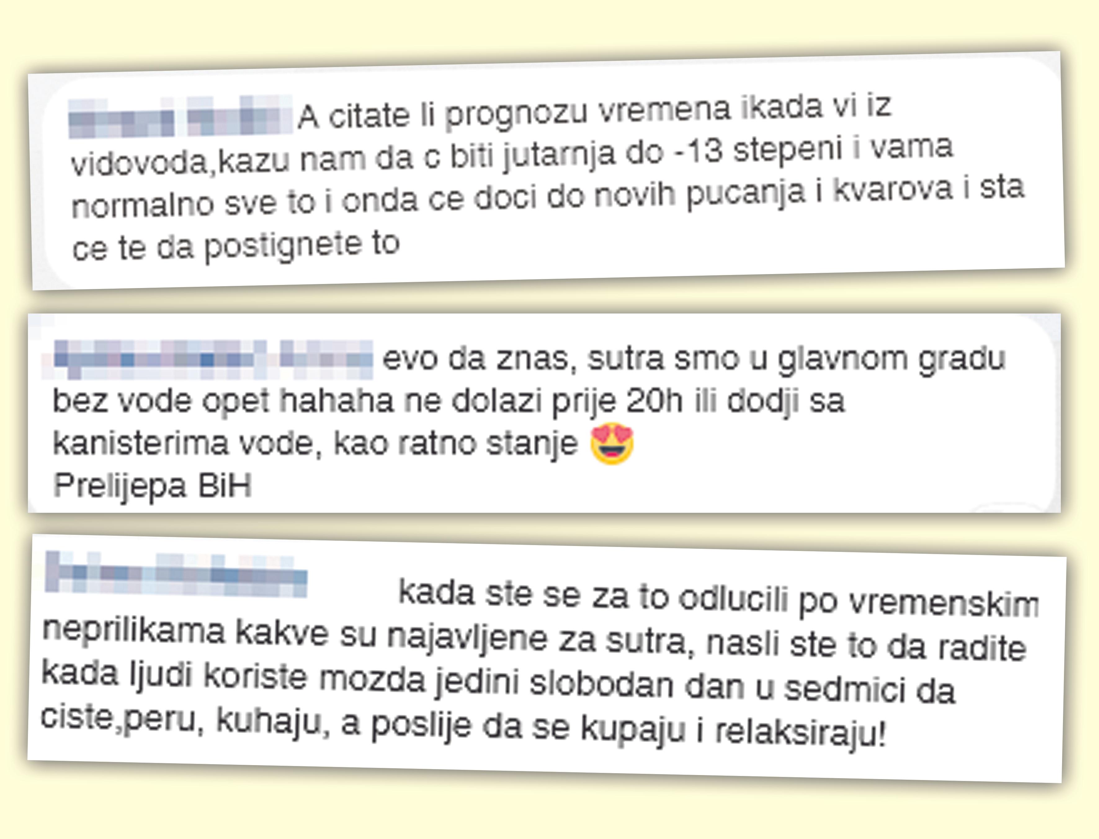 Reakcije građana na Facebooku - Avaz