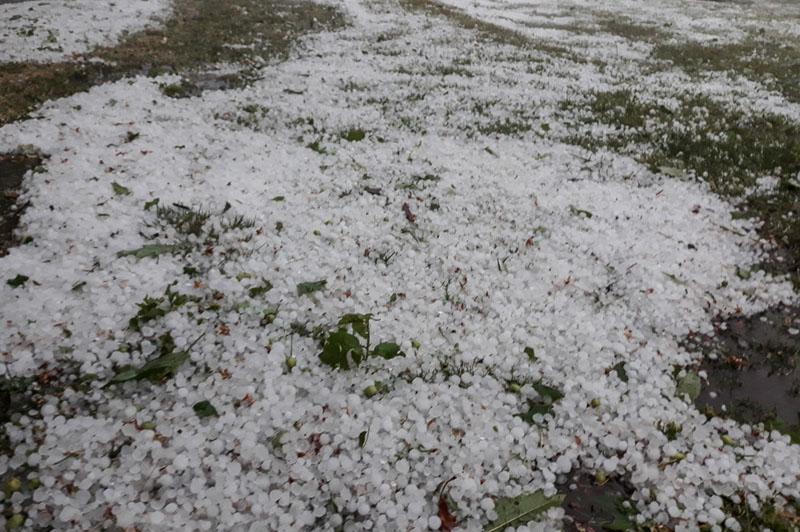 I Prijedor pogodilo nevrijeme: Padao grad veličine oraha