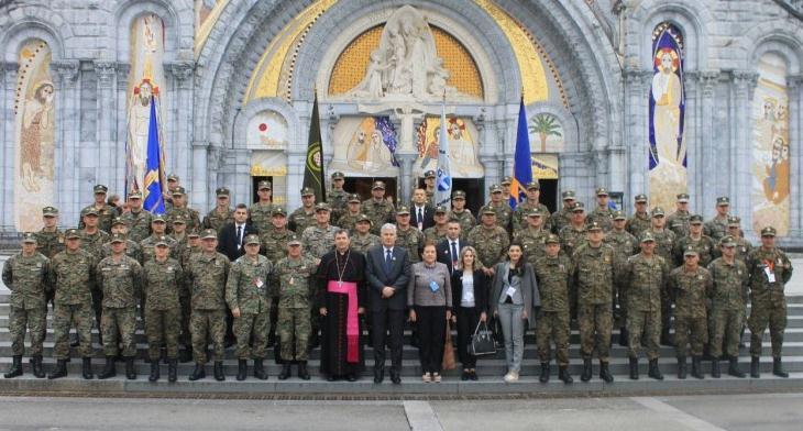 Čović i Pendeš na otvaranju Međunarodnog vojno-redarstvenog hodočašća