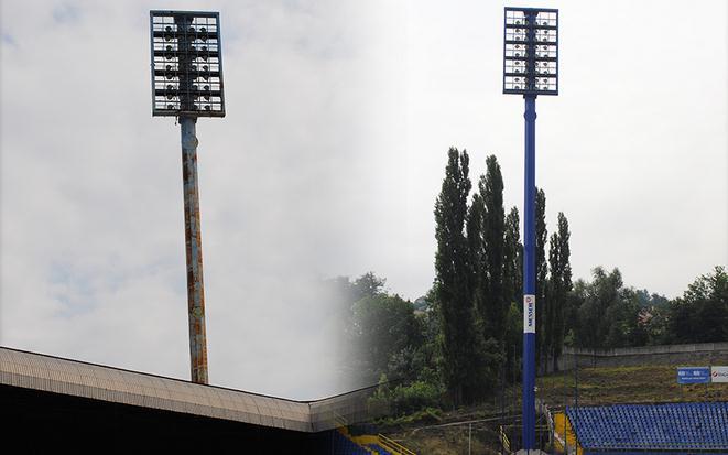 Nastavlja se šminkanje: Reflektori Grbavice u novom ruhu