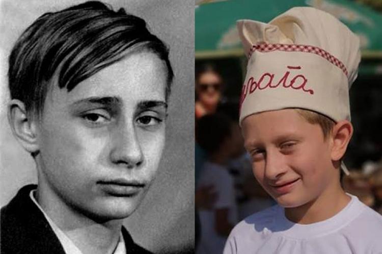 Nevjerovatna sličnost dječaka iz Srbije i Putina iz mlađih dana