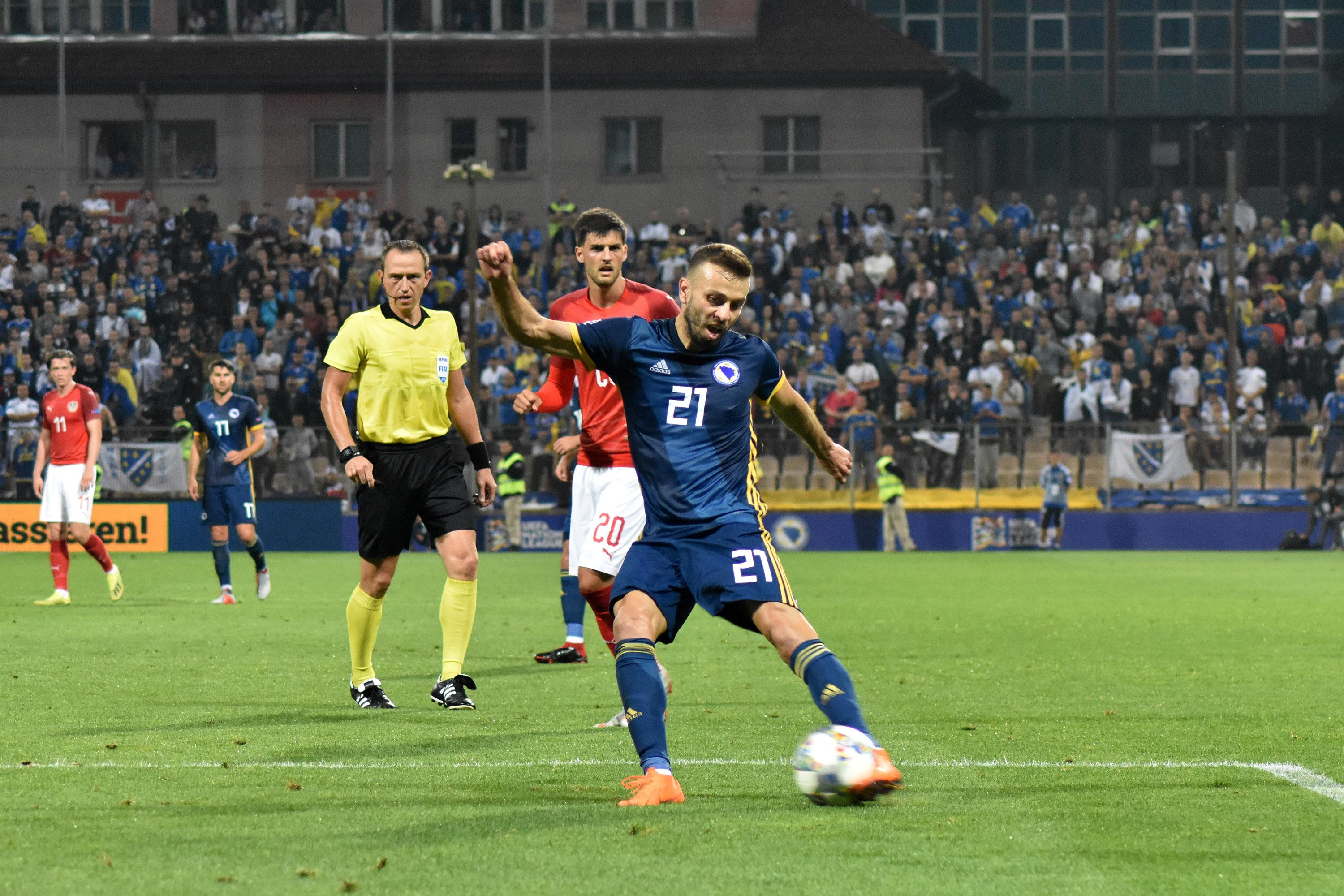 Velika je čast postići prvi gol za BiH