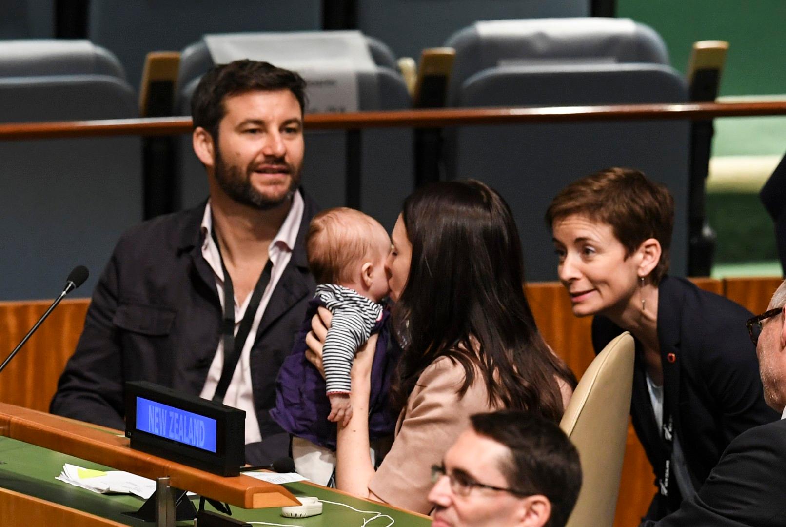 Novozelandska šefica vlade Jacinda Ardern na samit u UN-u došla s tromjesečnom bebom