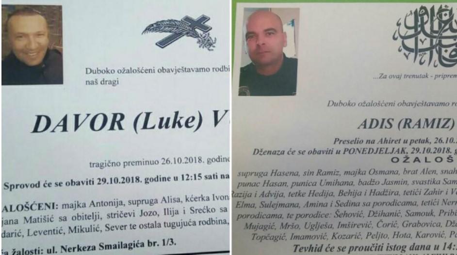 Protokol posljednjeg ispraćaja ubijenih policajaca