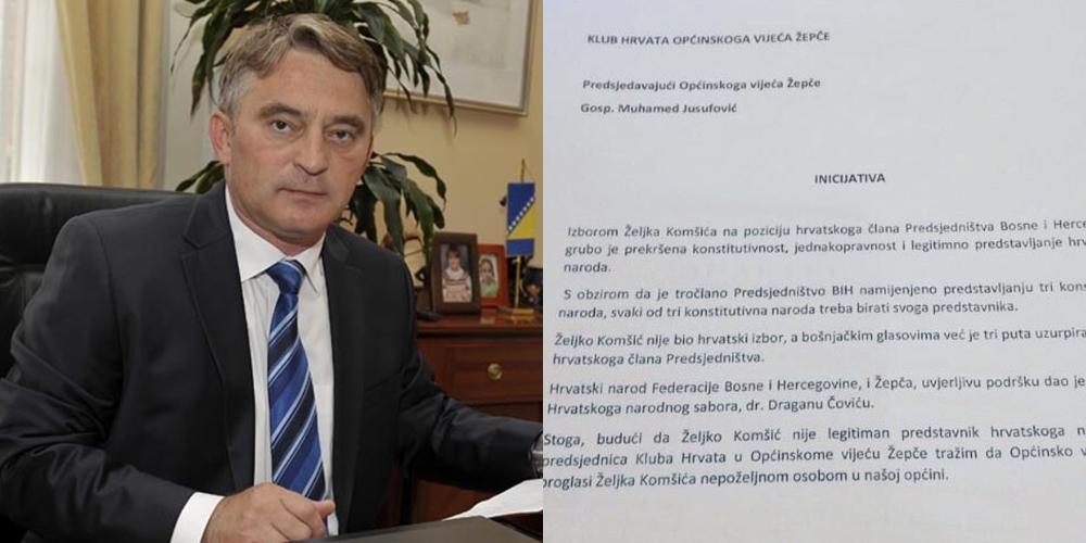 Željko Komšić proglašen nepoželjnim i u Žepču