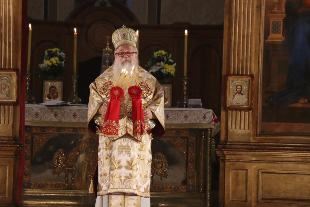 Služena božićna liturgija u Sabornoj crkvi u Sarajevu