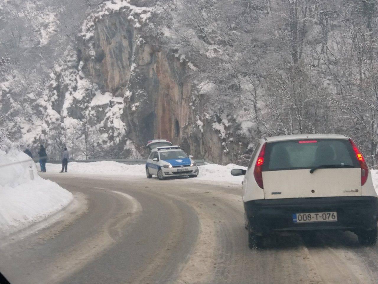 Udes na putu Sarajevo - Trnovo