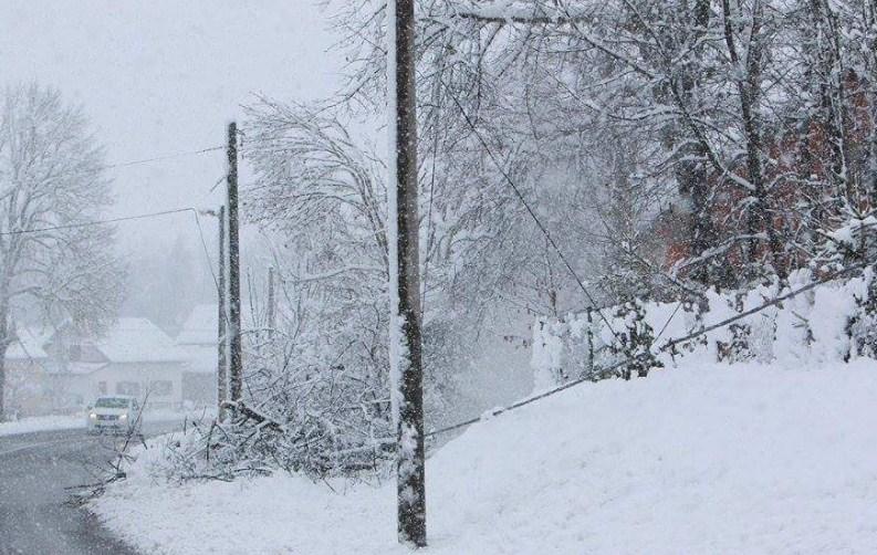 Zbog nevremena brojna mjesta u HNK ostala bez struje