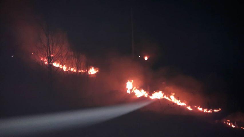 Lokaliziran požar u Vogošći